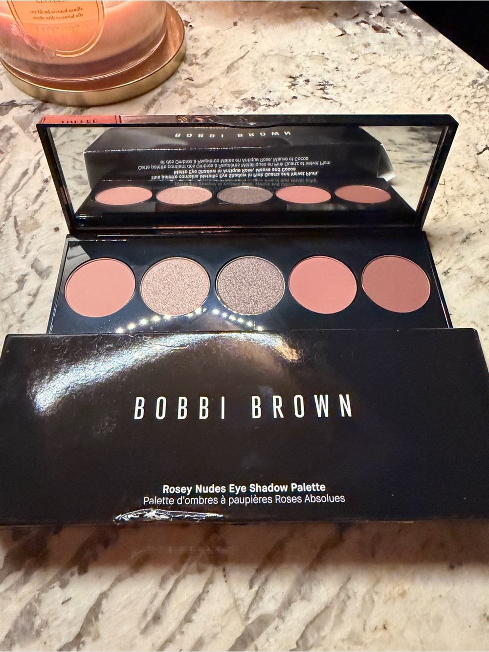 Bobbi Brown Rosey Nudes Eyeshadow Palette - Rose, Pink, Shimmer Taupe